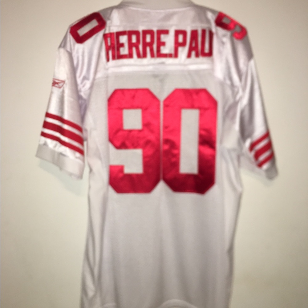 NWT AUTHENTIC JASON PIERRE PAUL NY GIANTS JERSEY EMBROIDERED - Picture 3 of 10
